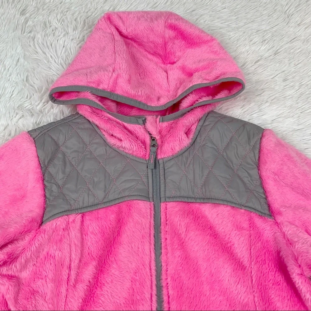 Free‎ Country soft fleece jacket hooded full zip quilted